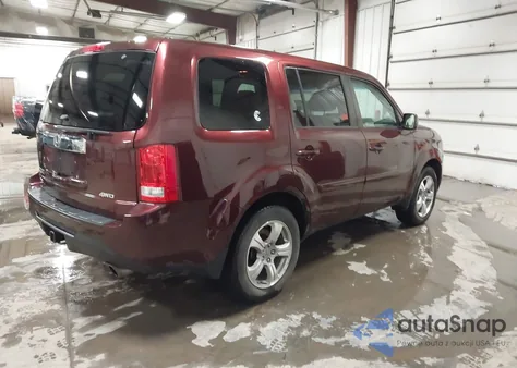 2012 Honda Pilot Ex-L from USA, damaged, VIN 5FNYF4H59CB048885